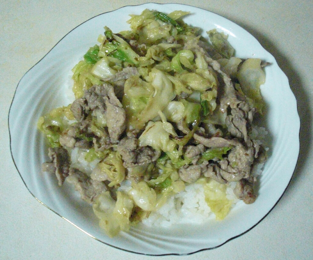 肉野菜炒め