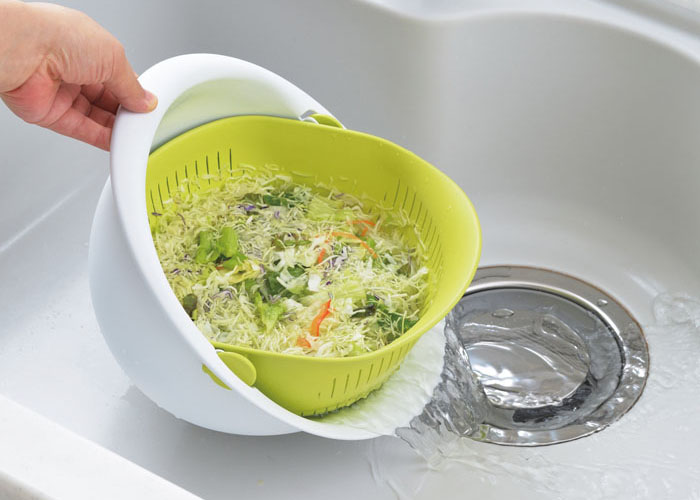 水切りザルボウル野菜